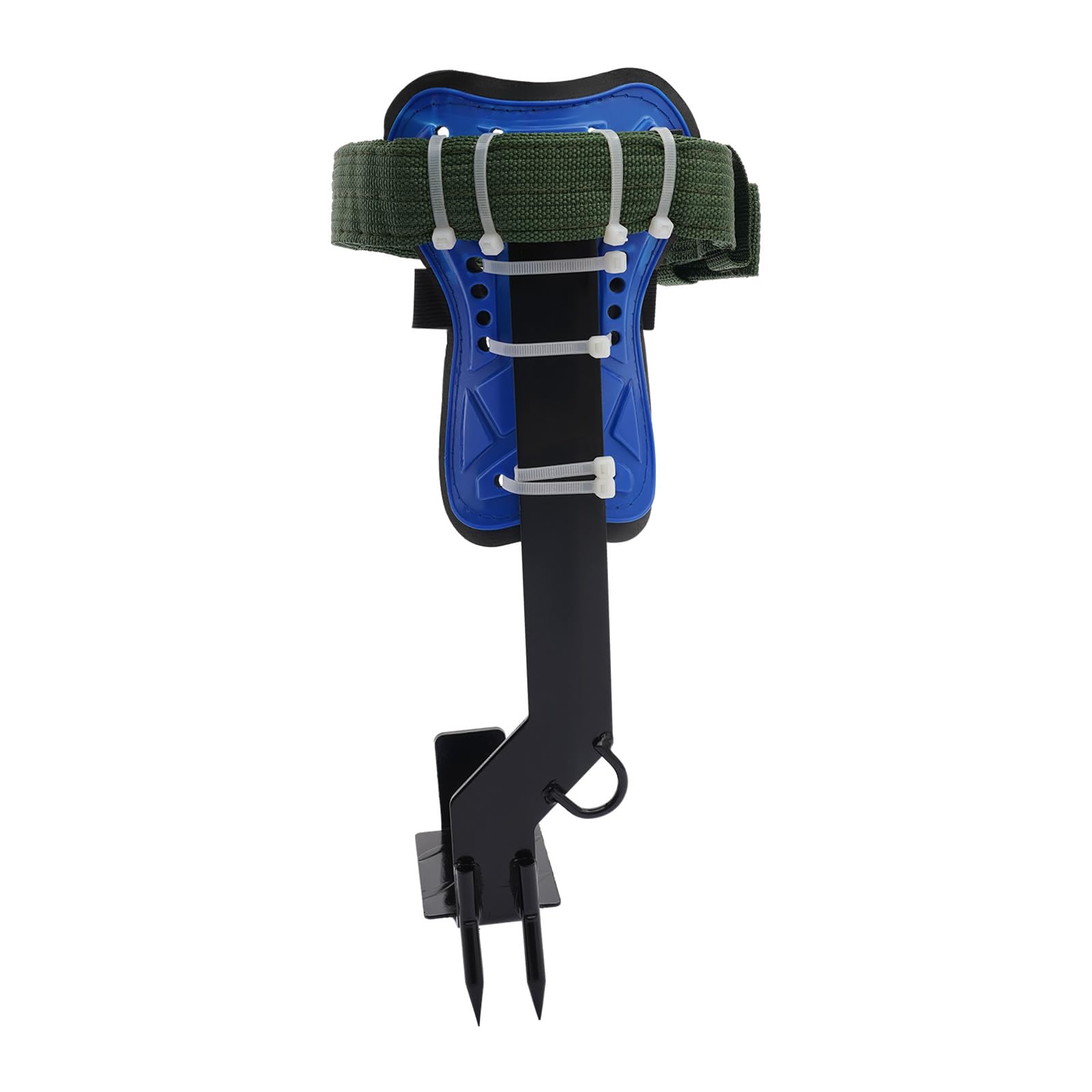 Crampons d'arbre en acier trempé 45# avec sangles réglables, pédale antidérapante 100kg pour élagage et cueillette