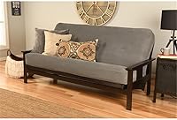 Vista 16 de Pemberly Row Repuesto de colchón futón de tamaño matrimonial de 7 pulgadas, colchón de lino para sofá cama, construcción de algodón y espuma, marco