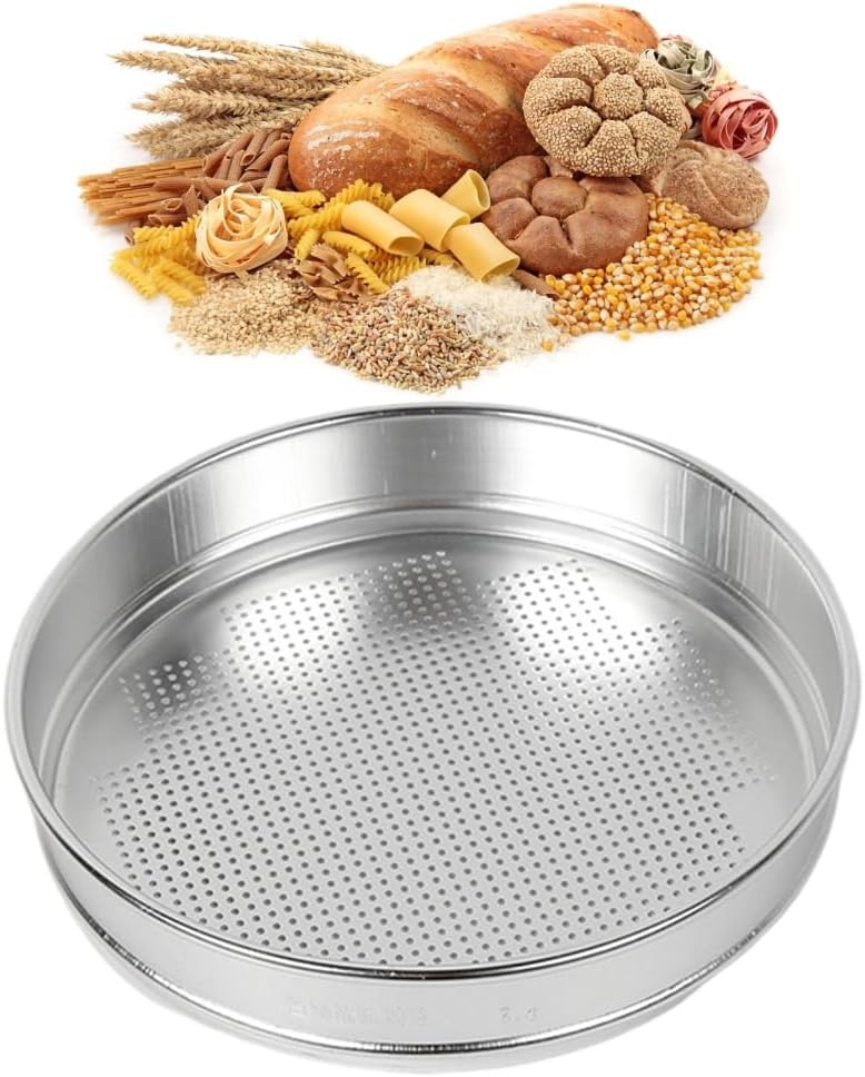 Multipurpose Grains Sifter Fine Mesh Screen Flour Sieve Tool Durable Construction