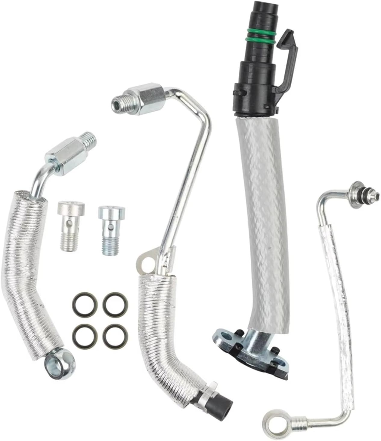 Compatible With Buick For Encore 2013 2014 2015 2016 2017 2018 2019 For Turbo Oil Return Drain Turbocharger Line Replacement Kit 55567067 Turbo Oil Return Pipe