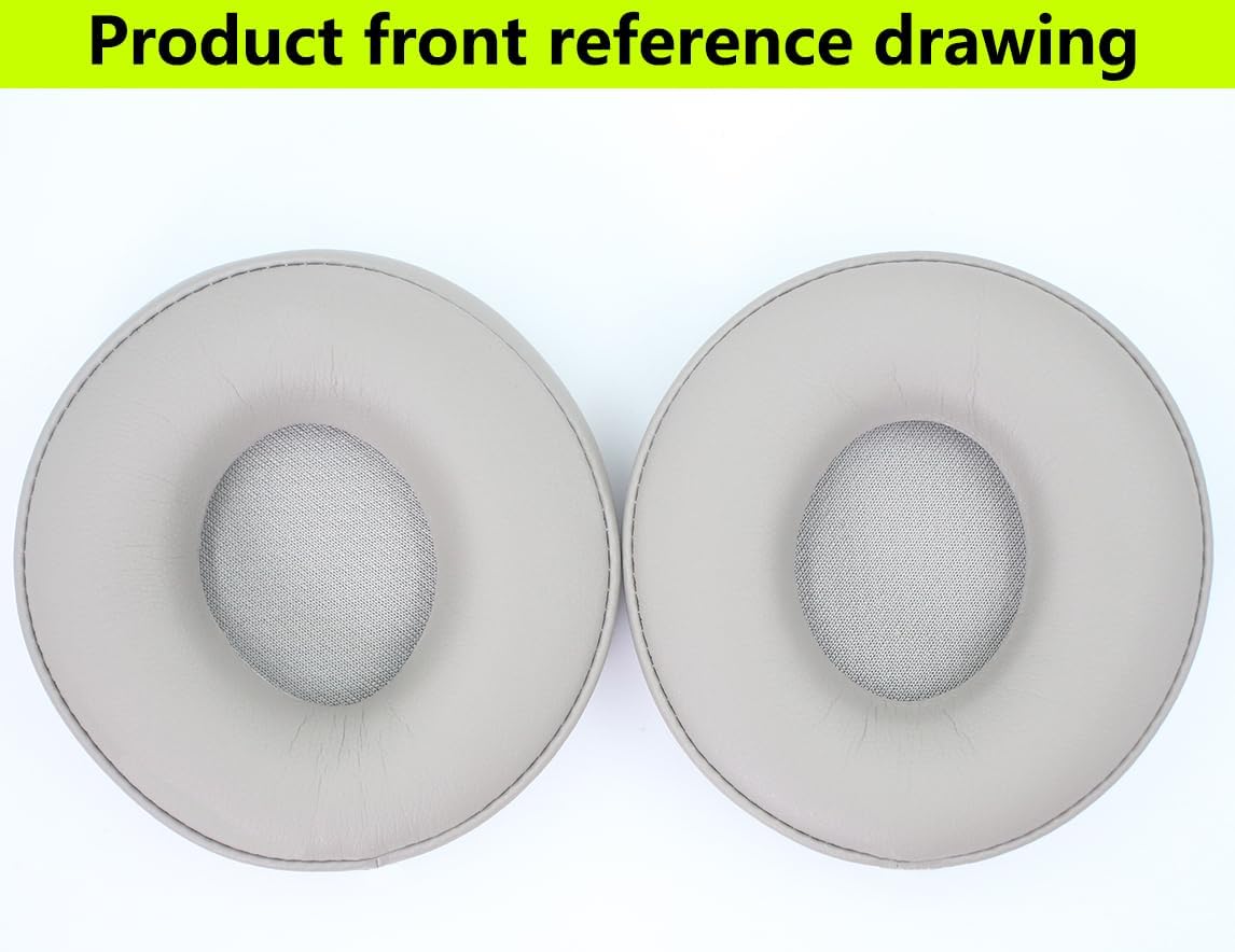 Replacement Ear Pads Compatible with Beats Solo Pro Headphone Grey image 3