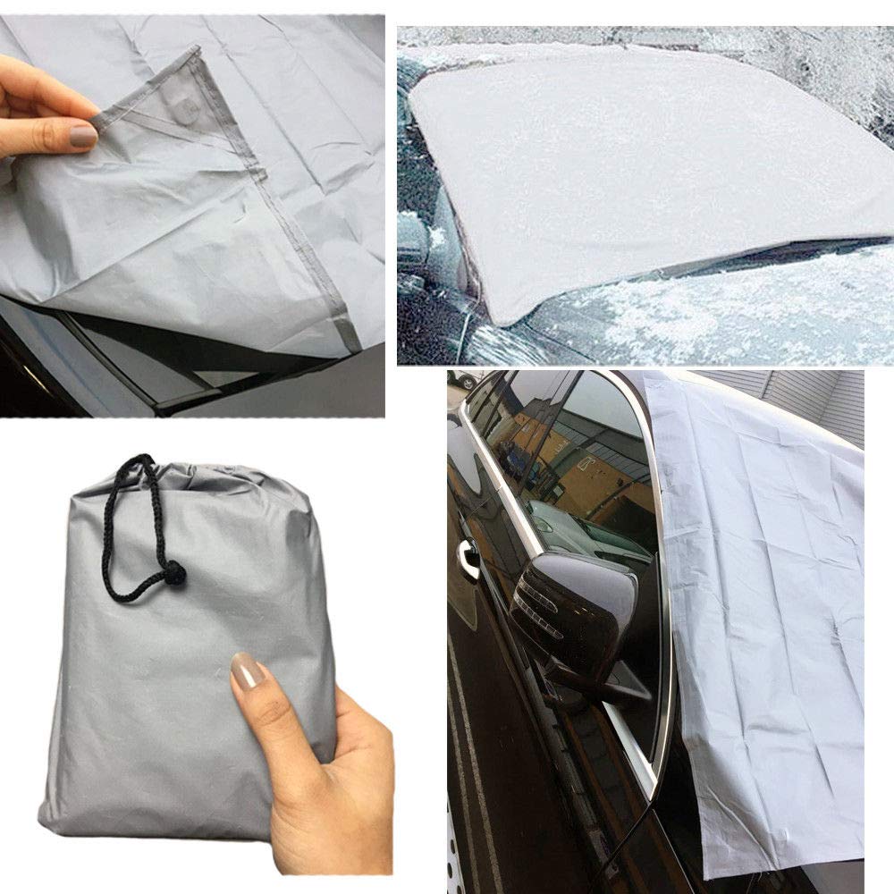 Guilty Gadgets Windscreen Cover Car Magnetic Screen Protector Shadow Frost Shield Snow Dust Sun