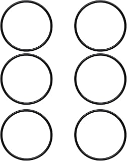 6 Pack Rock Tumbler Rubber Belts Fits KomeStone K1 K1Pro K3 | Not for K2 Elite, Buna-N Rubber Tumbler Belts, 72mm OD, Replacement for Worn Round Bands, Repair for Rock Polisher