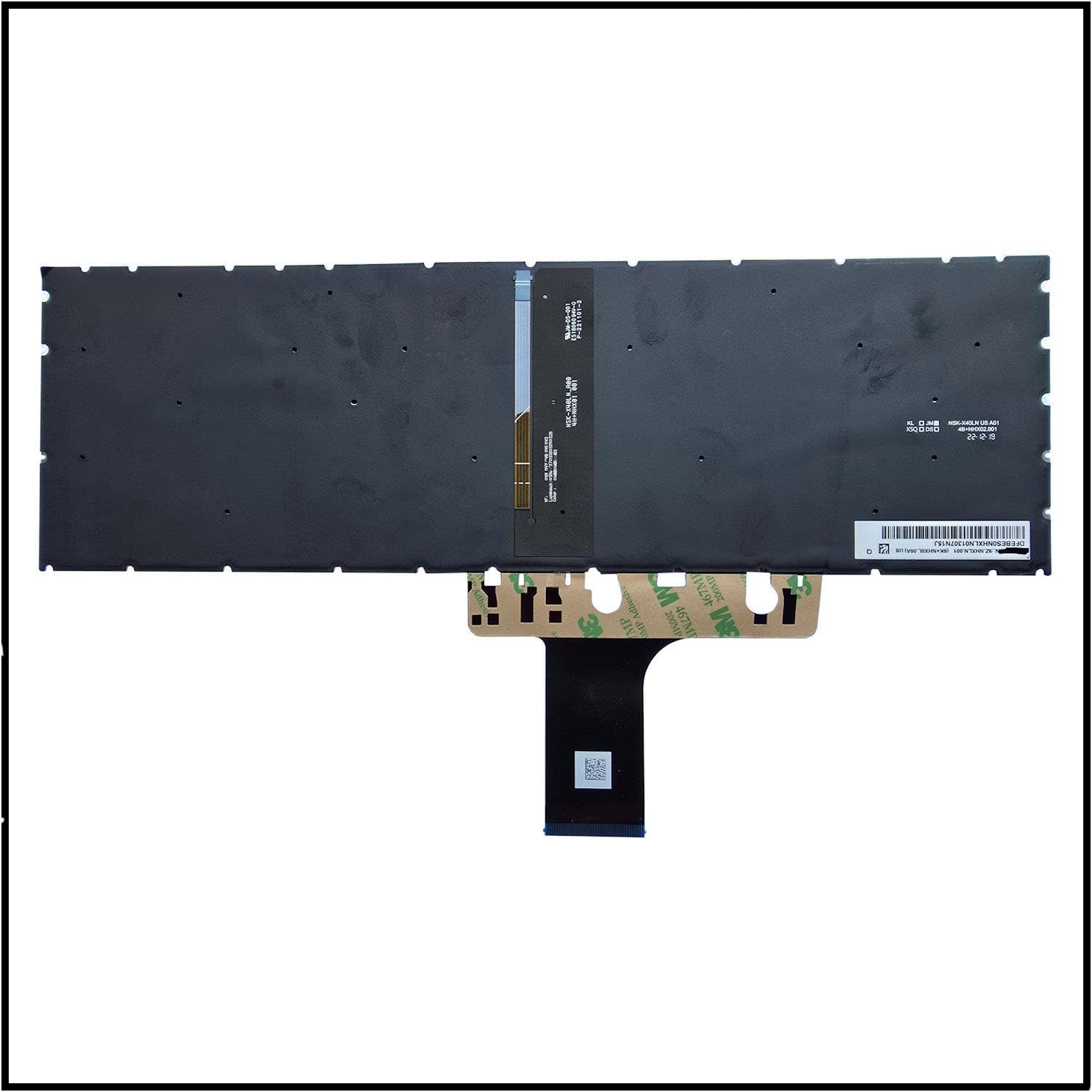 TASTIERA ORIGINALE HP PAVILION 15-EG 15-EH 17-CN ARGENTO RETROILLUMINATA