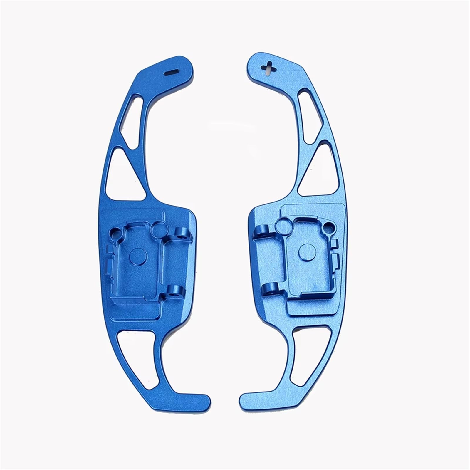 BWWIEZRS Shift Paddle Compatible with VW for Eos for Polo 6R for GTI for MK5 2.0T Sportline Paddle Shifter Extension Steering Wheel Paddle Extension Shift(Blue)