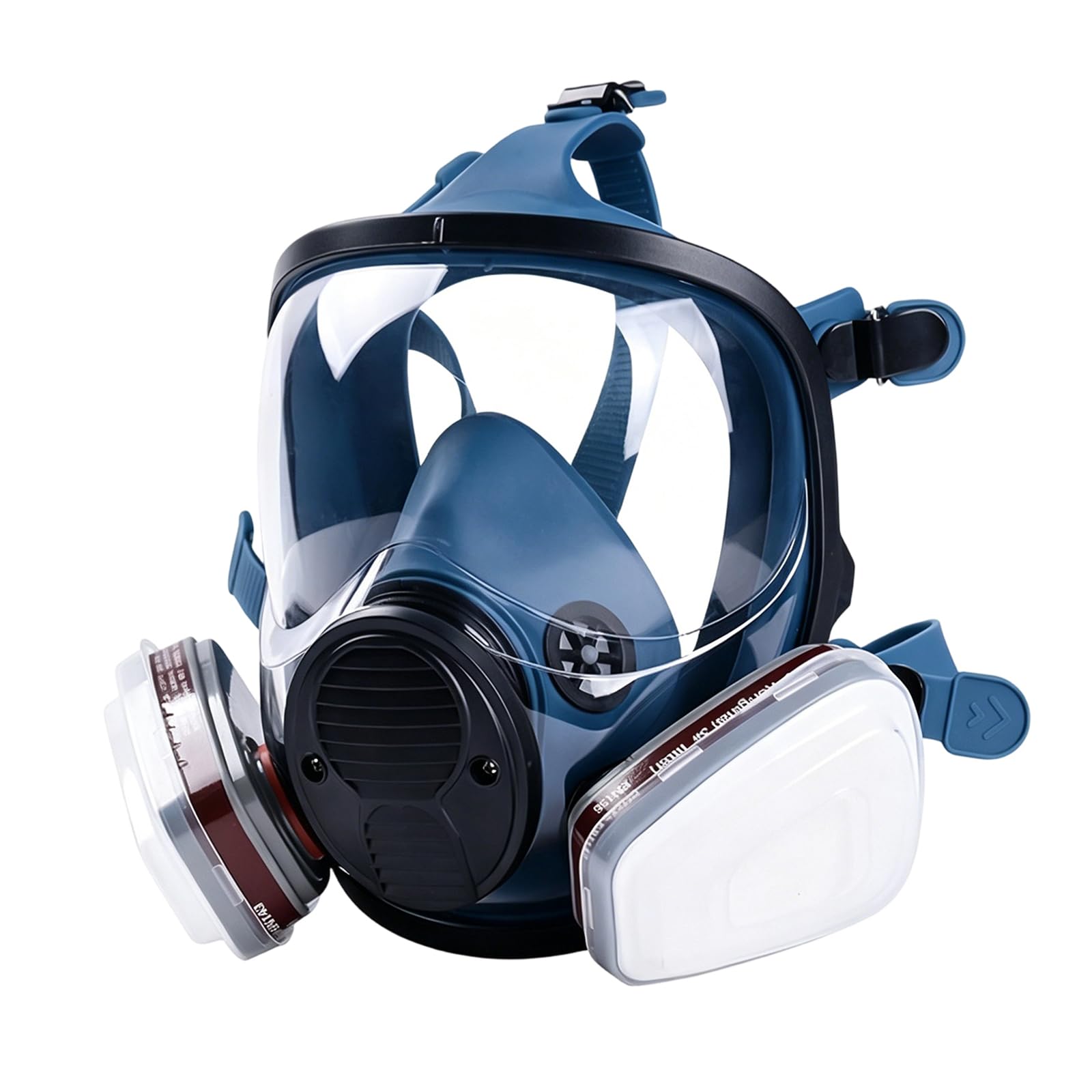 Masque protecteur avec systèmes de filtres masque respiratoire réutilisable soudage Protections de travail du bois respirateur réutilisable