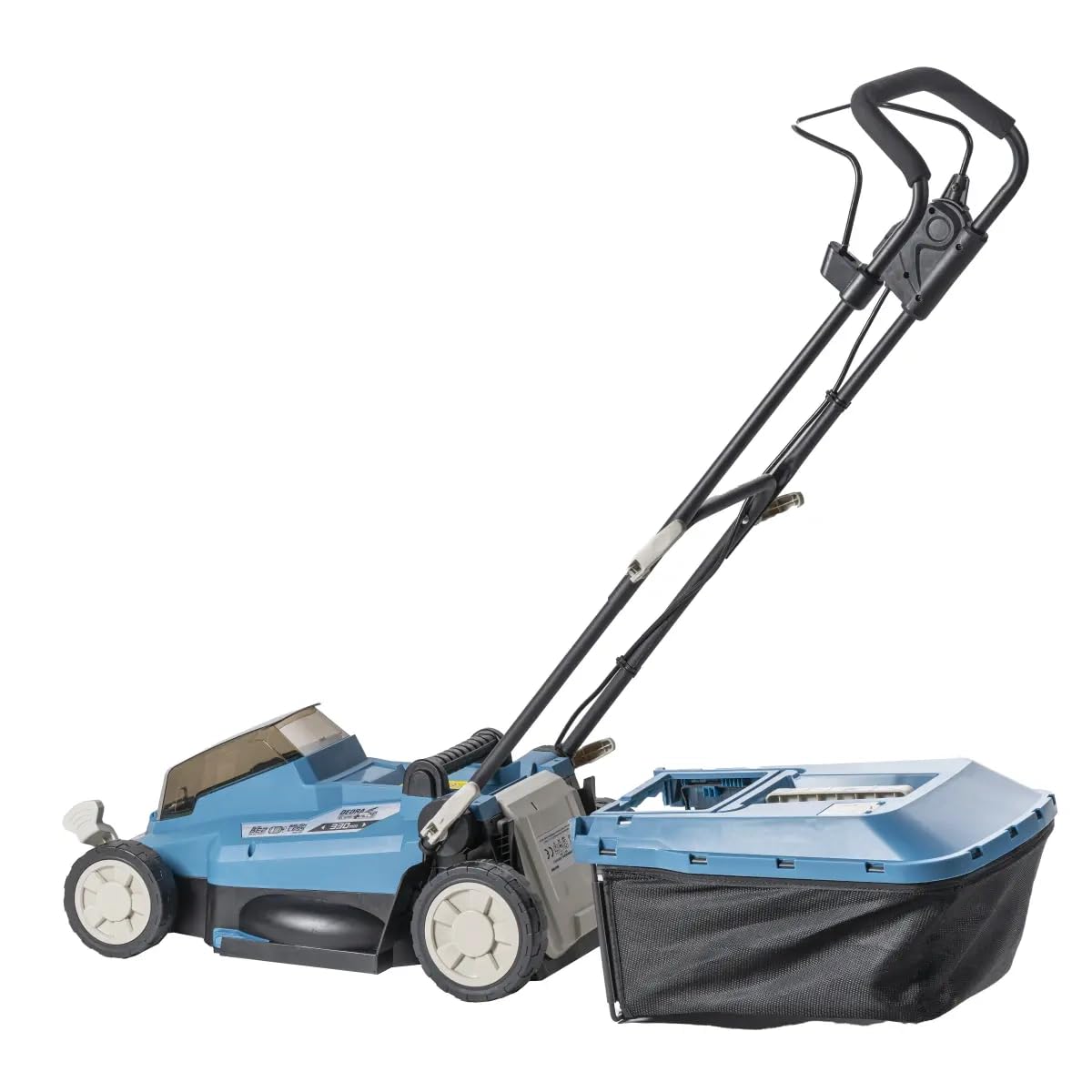 Dedra Akumulatorowa kosiarka 18 V, bezszczotkowa z ergonomicznym uchwytem, pojemność 30 l, wysokość cięcia 25-75 mm, 2900 obr./min, szerokość cięcia 33 cm, w kartonie bez baterii, regulowany i wygodny