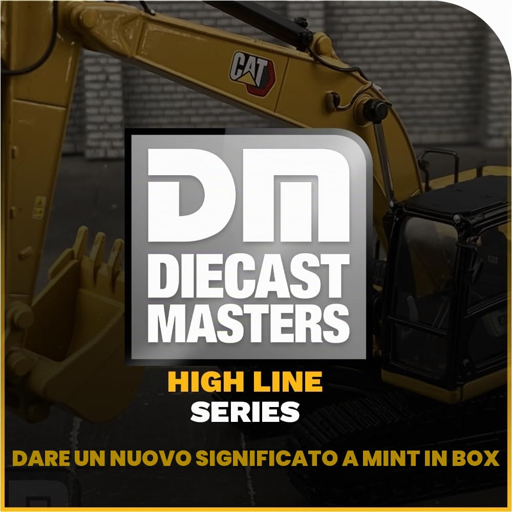 Diecast Masters 85585 - Escavatore idraulico Cat 330 Next Generation, scala 1:50, da 14 anni, in scatola di latta, adatto a collezionisti