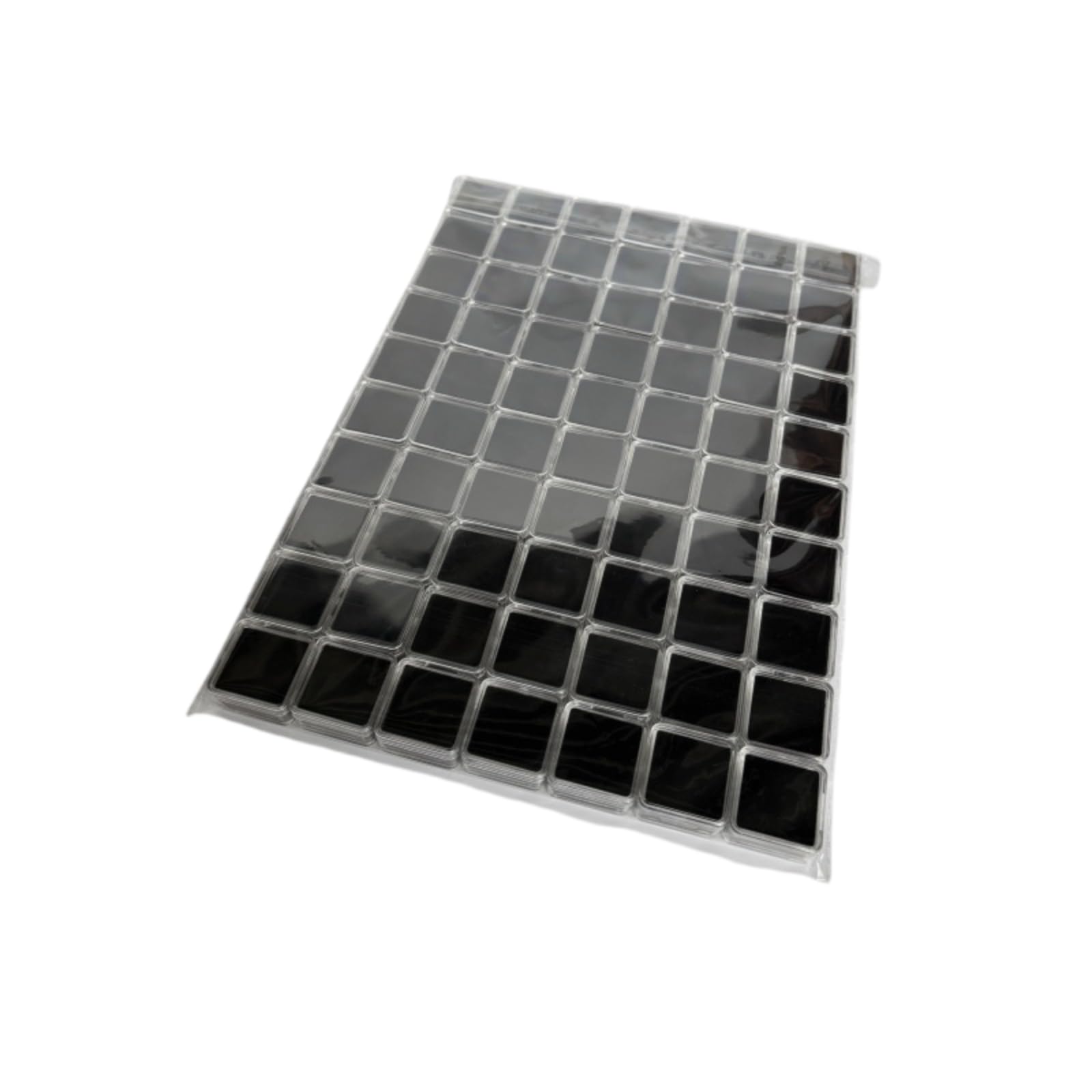 70 Pezzi Scatola con Spugna Quadrata, Spugna Nera, A