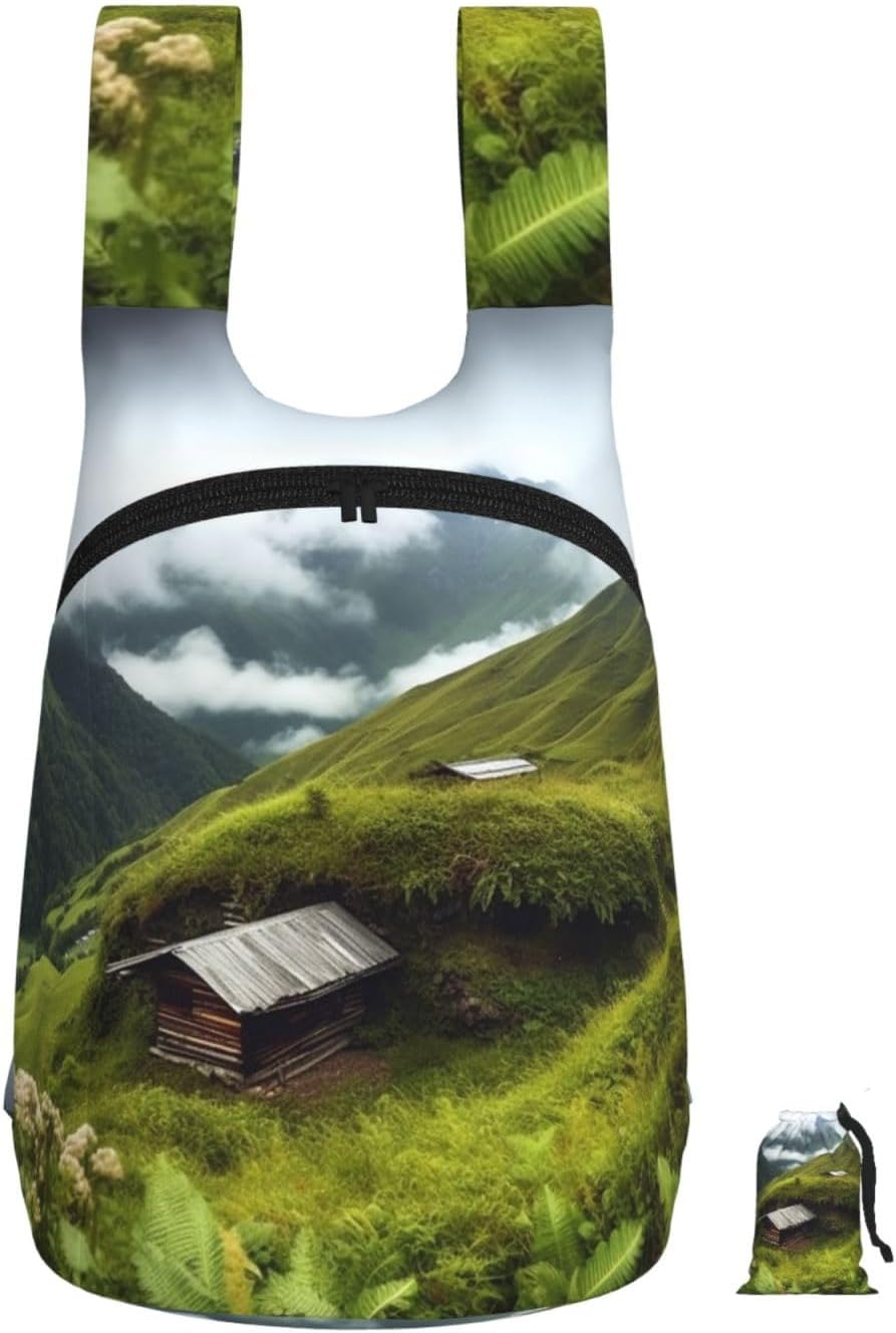 hill station Backpack - Lightweight 16L Foldable Hiking Daypack Packable Back Pack Travel Bag Zipper