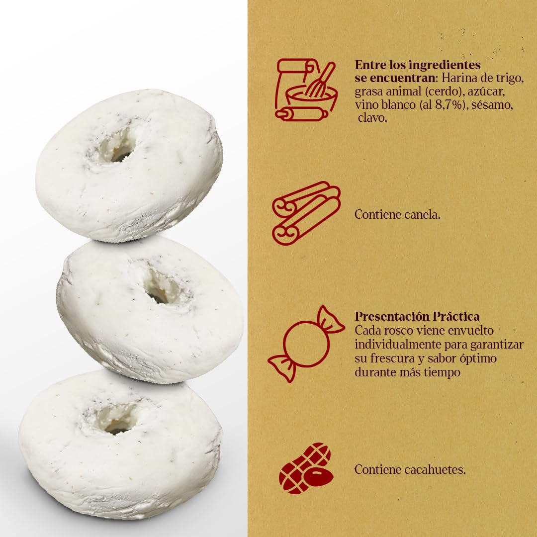 LAPASION - Roscos de Vino Malaga 1.5kg