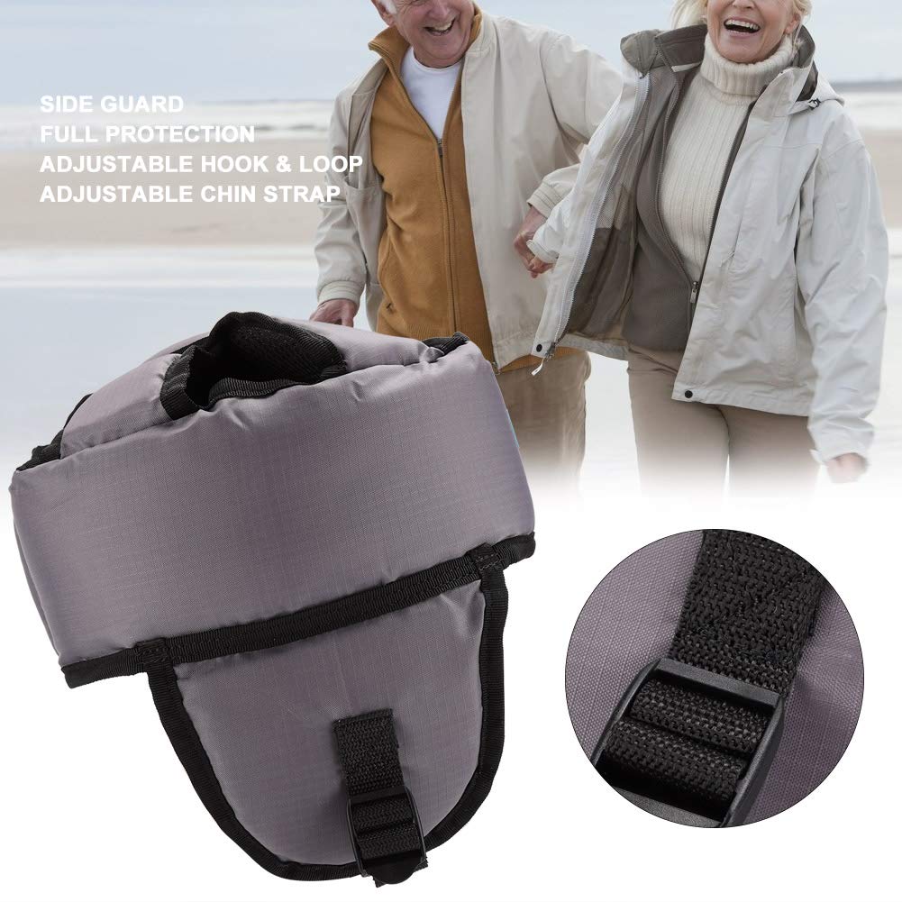 Casque de Protection pour Personnes Personnes Âgées Chapeau Santé Protection Casquette réglable Anti Choc Respirant Cap Prévention des Chutes