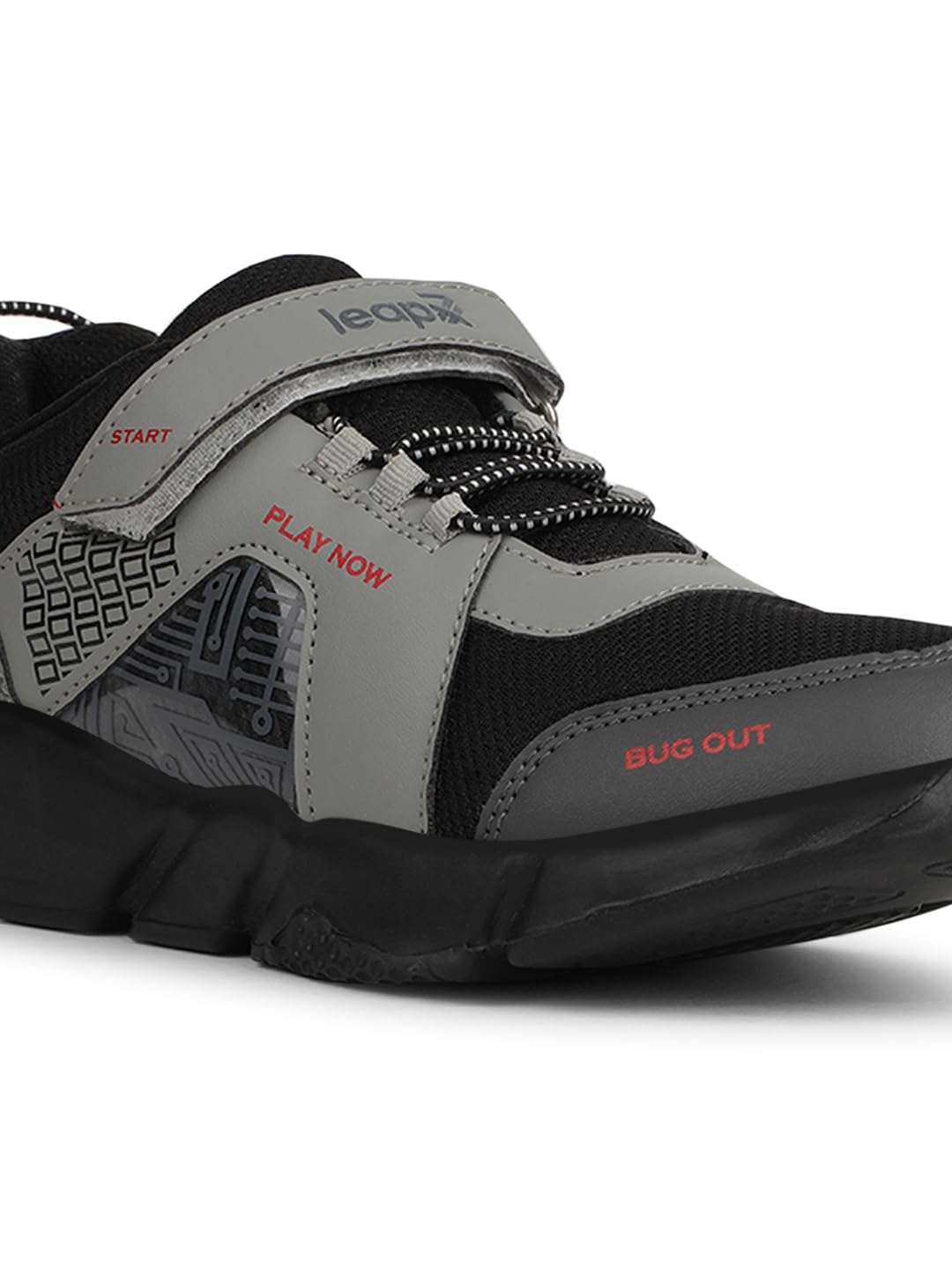 Liberty Leap7x POLAR-50 Slip-on Sports Running Shoes for Kids with EVA Sole|Mesh Upper-Suitable for Jogging, Walking |Quick-Wear Velcro Closure|Padded Foam Insole|Comfortable Footbed 5 61eCD49guBL. SL1440