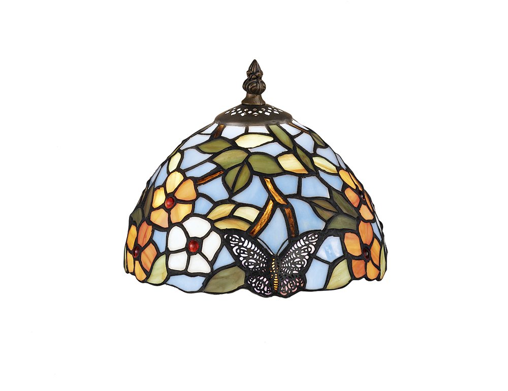 Klosz Tiffany typ t1002u klosz lampy ze szkła kolorowy