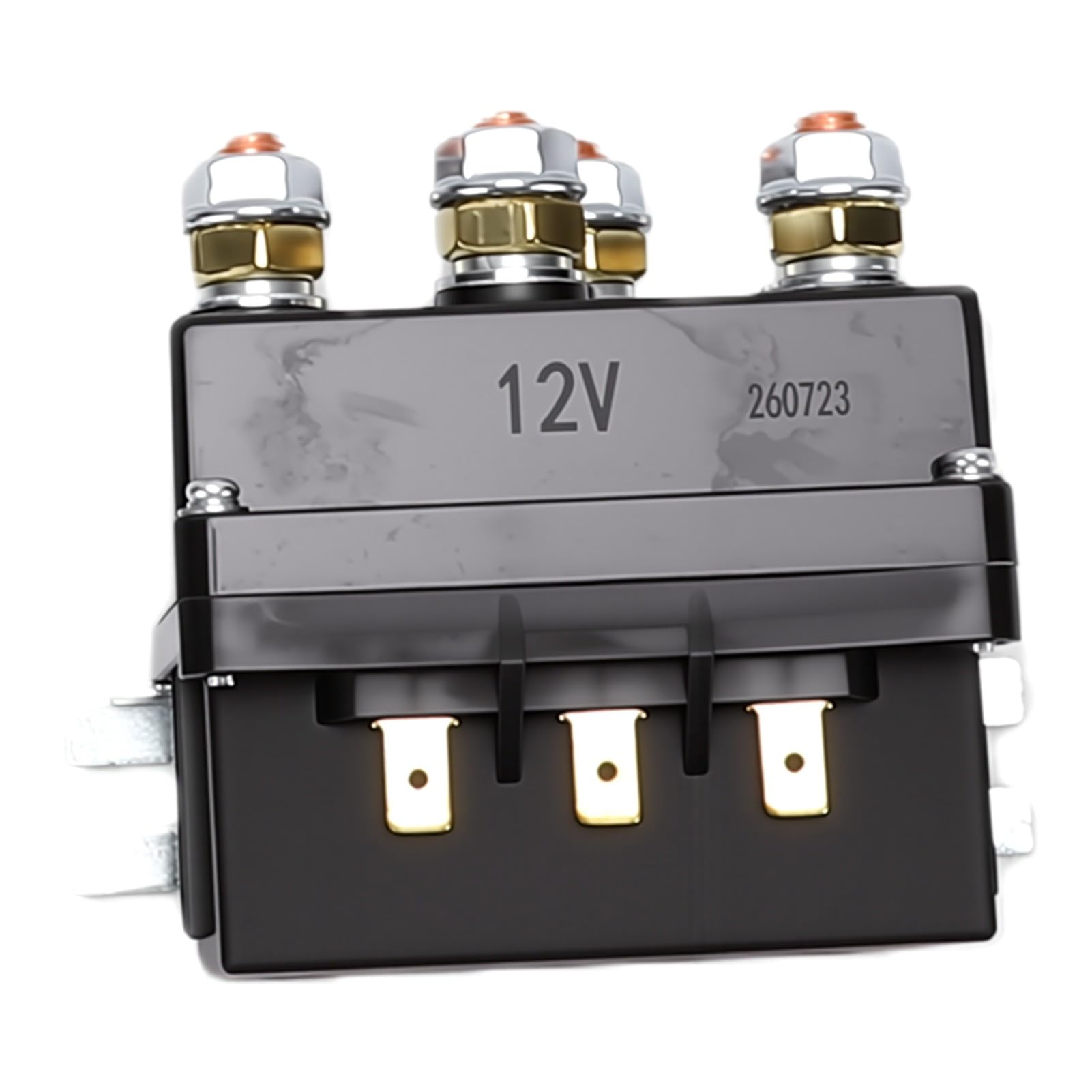 Akozon 12V 500A Winden-Magnetschütz-Relais und Twin-Remote-Kit
