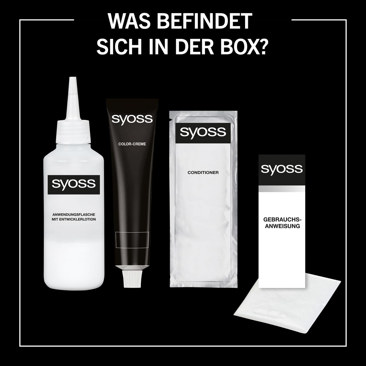 Syoss Color Coloration 5_29 Intensives Rot Stufe 3 (3 x 115 ml), permanente Haarfarbe für bis zu 10 Wochen Farbintensität und 70% weniger Haarbruch*