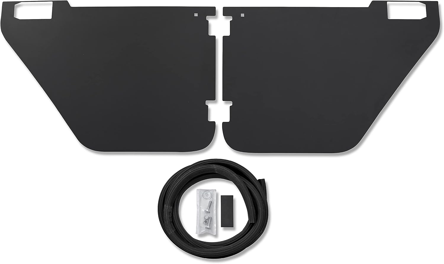 Bestop Element Panels - '20-21 Gladiator / '18-21 Wrangler JL 4-Door (Rear Doors; Black)