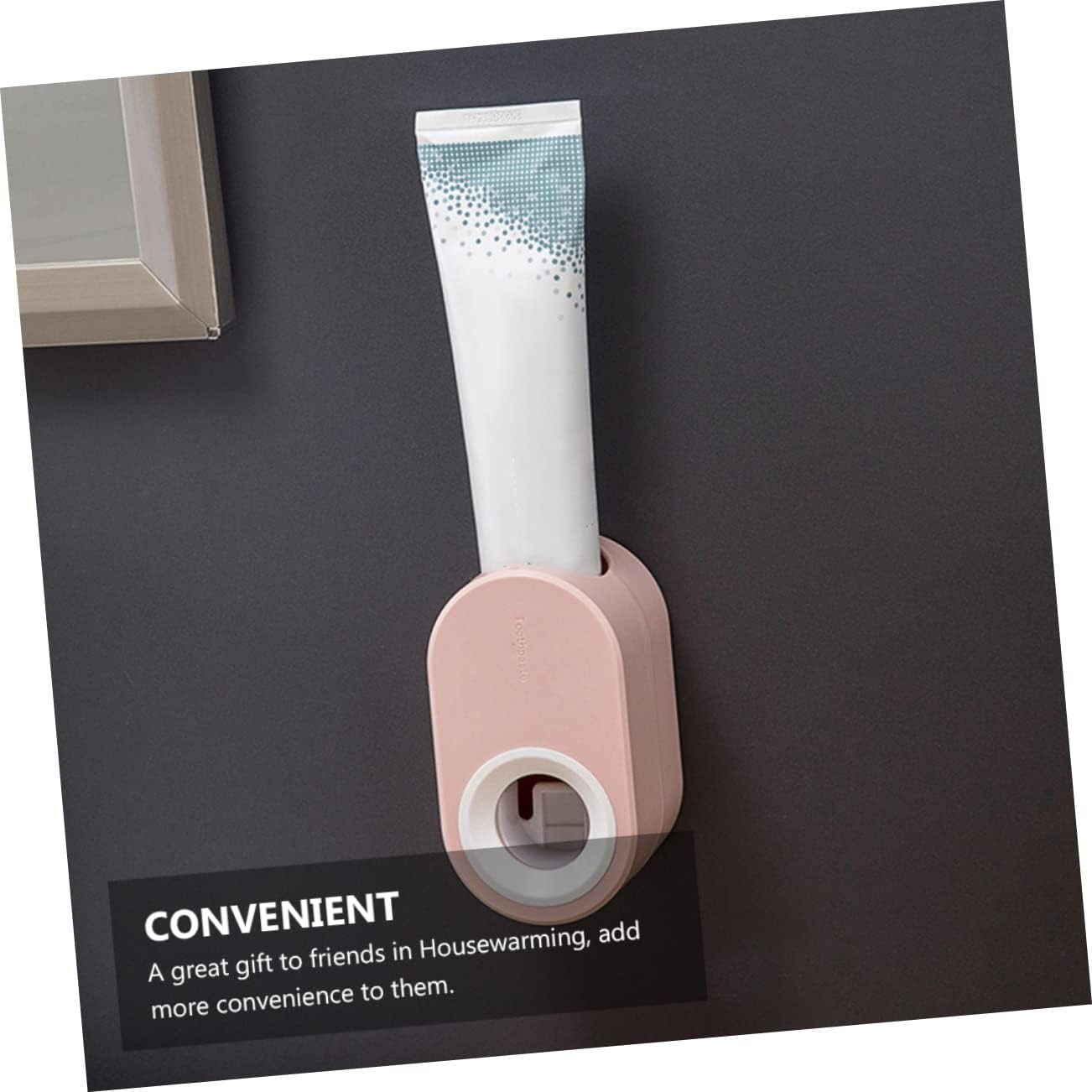 2pcs Bathroom Shelves Over Toilet Organizer Decorations Toothpaste Dispenser Squeeze Stands