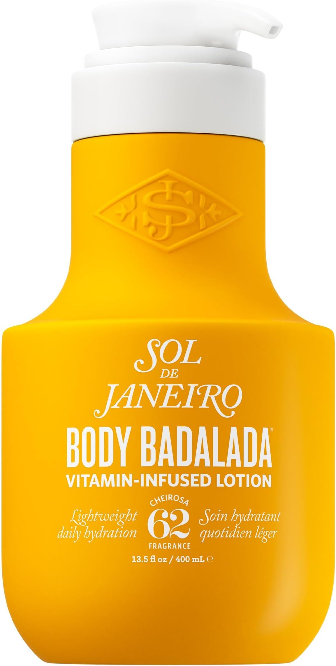 Body Badalada Vanilla Lotion | Vitamin-Infused Body Lotion | Cheirosa 62 Fragrance | 13.5 fl oz.