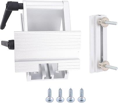 Adjustable Replacement Tool Rest Sharpening Jig Metal 6in 8in Bench Grinder Sharpening Jig Silver