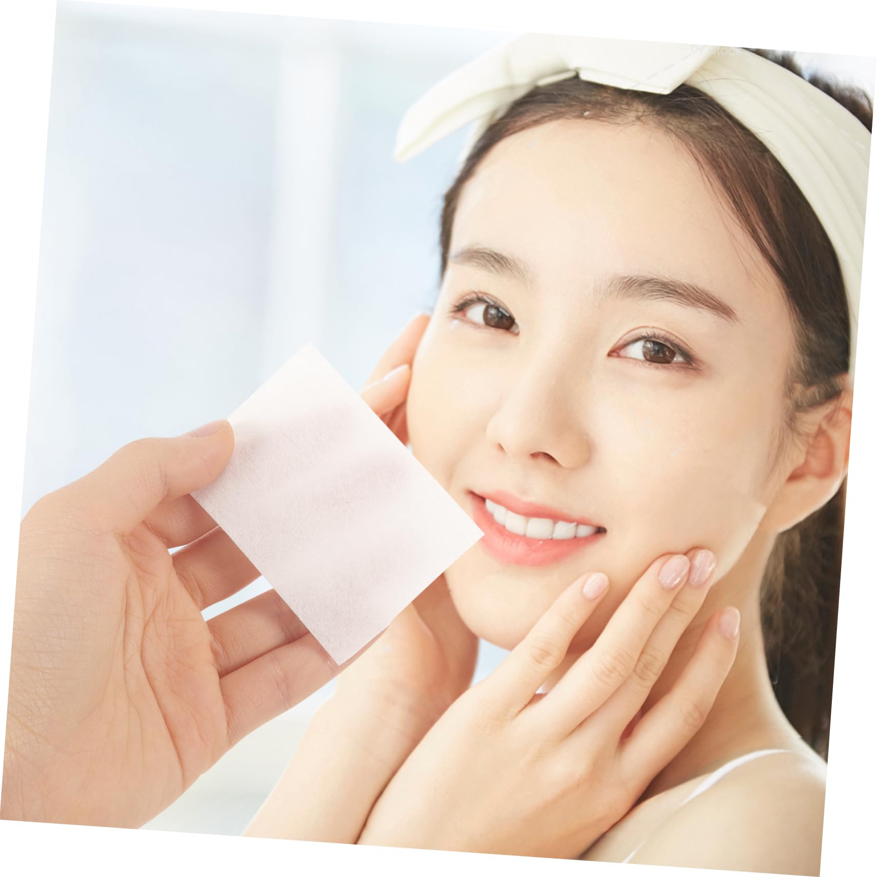 minkissy 100packungen Pack Baumwollpads Sanfte Abschminkpads Für Gesicht Für Tägliche Anwendung Für Make-up-entfernung Und Gesichtspflege Bequem Für Zuhause Und Reisen