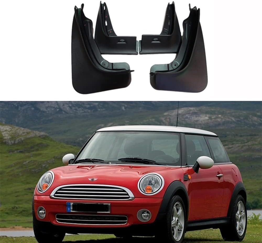 ZanLIn Car mudguard suitable for Mini Cooper R56 2008-2013, Mud Flaps Splash Guards Replacement Decorative Mudguard Wheel Baffle Protection