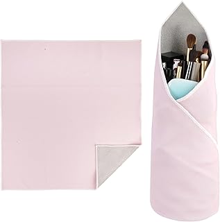 Self-Adhesive Magic Cloth Makeup Bag, Portable Protective Cosmetic Pouch, Camera Lens Wrap, Stylish Travel Organizer for Beauty Essentials, Travel, Gifts & Daily Use - Buy now