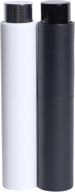 Par de frascos spray FAQQI para café, 10 mL, preto e branco, 2 unidades