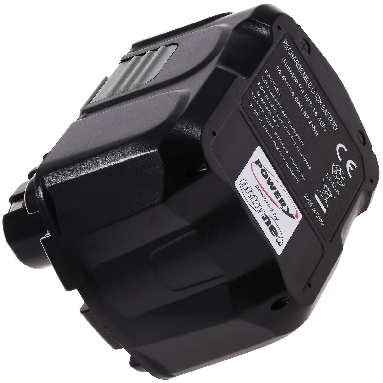 Batterie pour outil Hitachi DS 14DL 4000 mAh Li-Ion, 14,4 V, Li-Ion