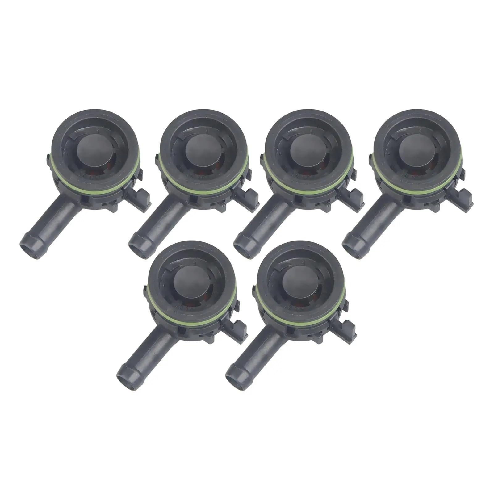 Turbo Splitter Zawór 6x 04E103175 Zawór zwrotny zaworu wydechowego samochodu Zawory PCV Części zamienne Wydech Zawory przedmuchowe silnika samochodowego