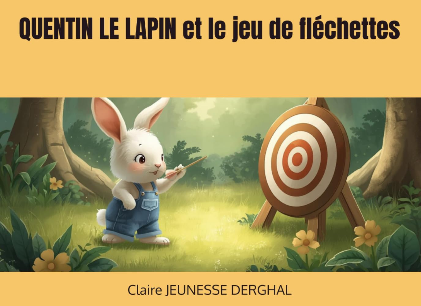 QUENTIN LE LAPIN et le jeu de fléchettes