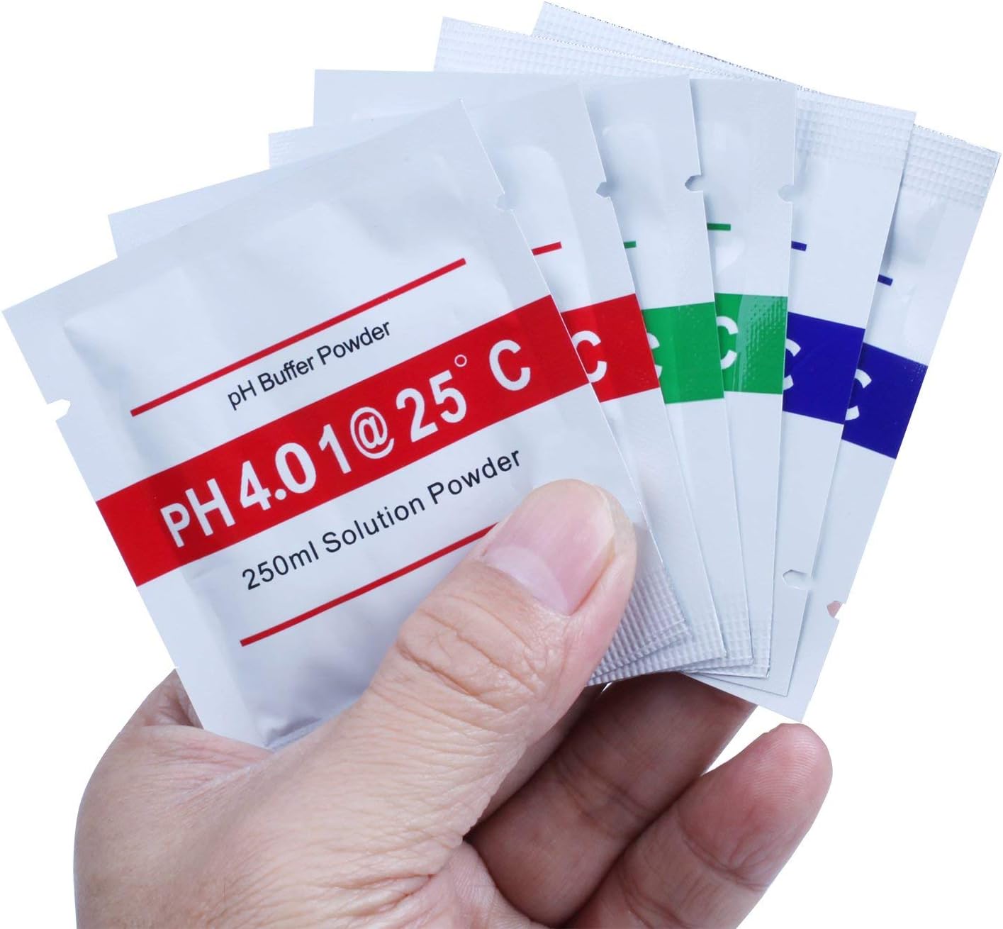 18-Pack PH Meter Buffer Solution Powder, PH 6.86/4.00/9.18, PH Buffer