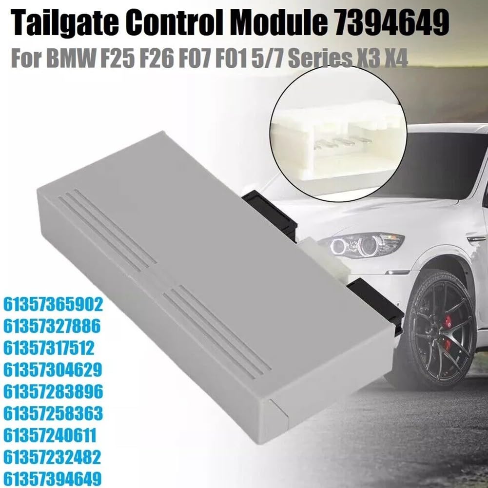 Modulo di controllo del portellone posteriore per BMW Serie 5 F07 F10 F18-7 Serie F01 F02- X3 F25- X4 F26 - sostituisce 61357394649 61357317512