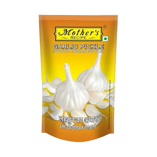 Mothers Recipe Garlic Pickle (South Indian Style) Pouch, 200 g