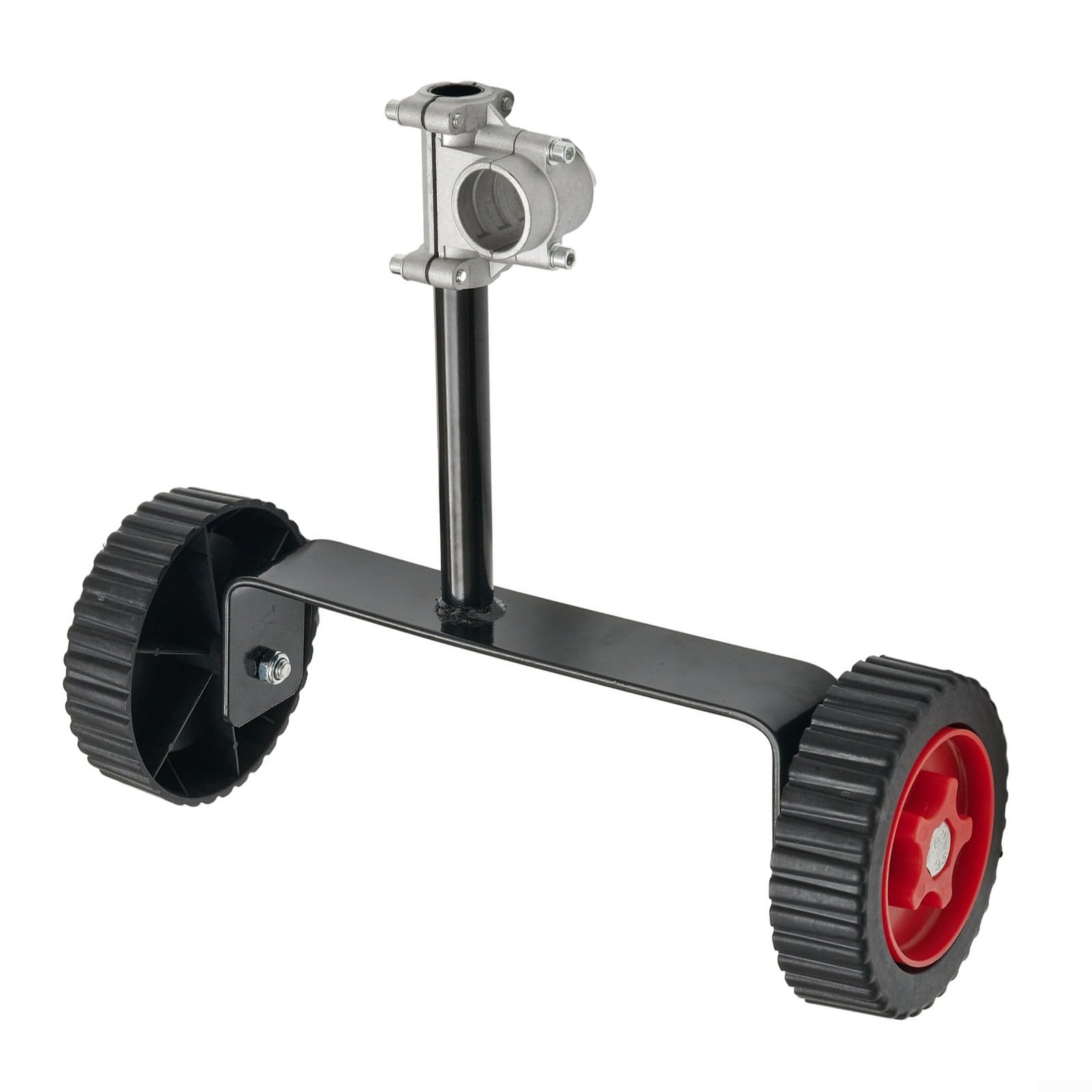Roue de débroussailleuse, roues de support réglables, roues auxiliaires, fixation de tondeuse, pour coupe-herbe (26 mm)
