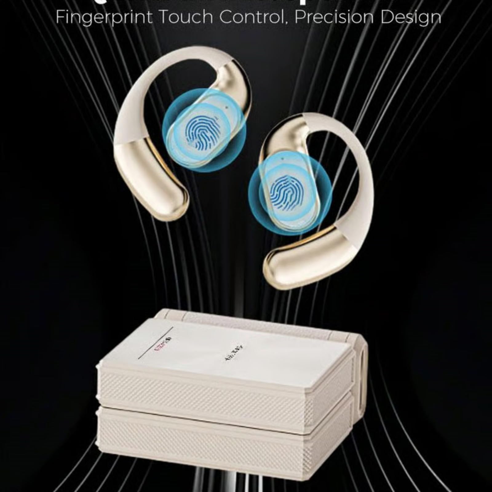 Auricolari Wireless Cuffie Con Cancellazione Del Rumore | Auricolari Impermeabili Antisudore Con Cancellazione Del Rumore Per Corsa, Sport, Palestra, Lavoro, Studio, , Telefonate