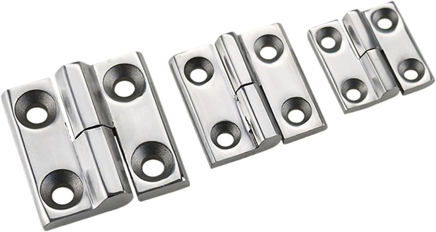 Removable Hinge Heavy-Duty 304 Stainless Steel for Industrial Machinery 1Pcs(Small-Left)