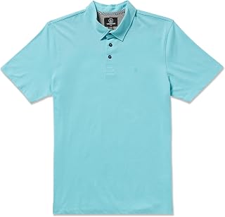 Volcom Men's Wowzer Modern Fit Short Sleeve Polo Shirt