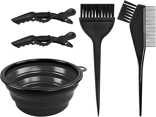 EMVANV 5 PCs Hair Dyeing Set,Hair Dye Coloring Kit — main product photo from Amazon listing (ASIN B0D6VNN72S)