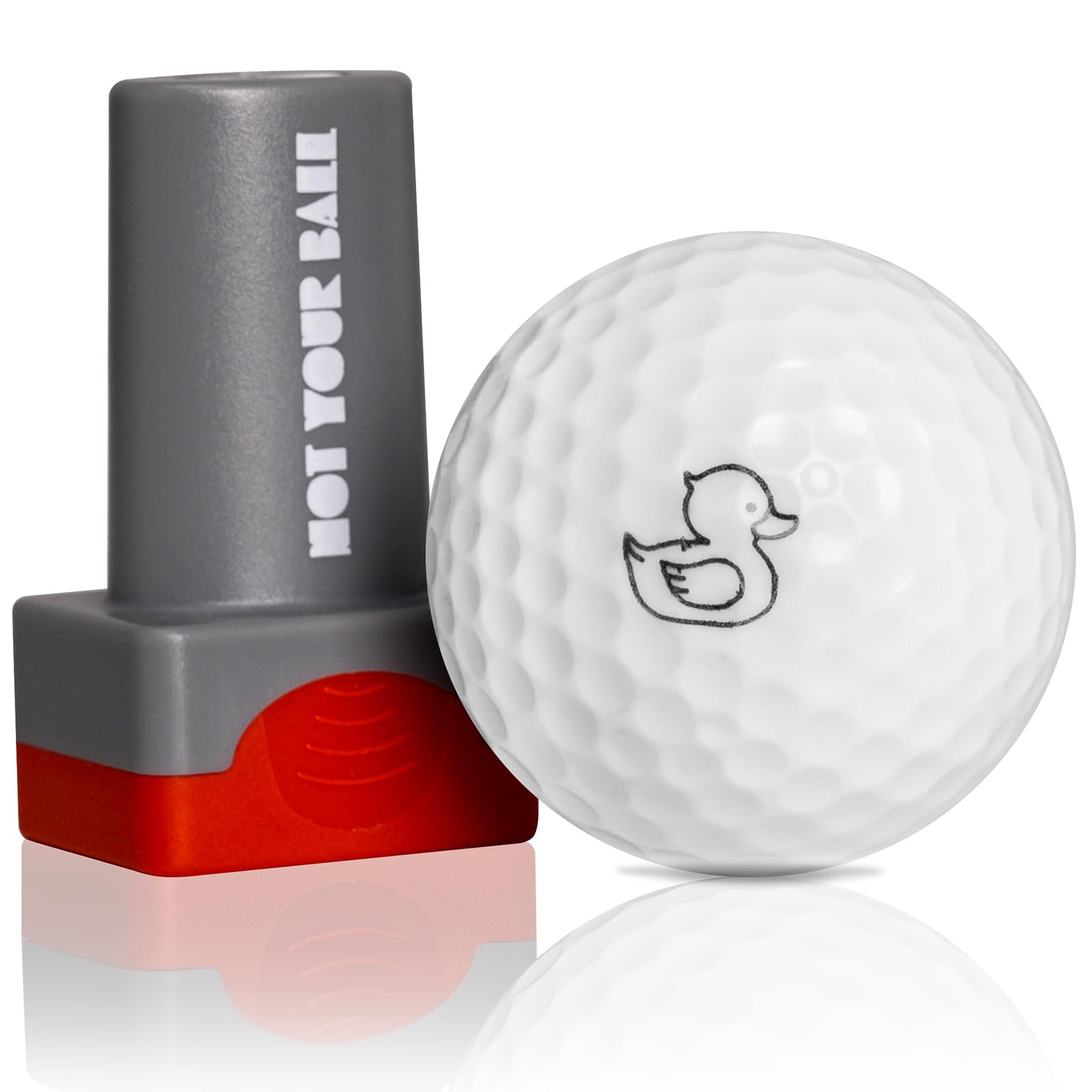 QUBI Sello de Pelota de Golf, Sello de Pelota de Golf, Marcador de Bola de Golf Reutilizable autoentintable para identificar Pelotas de Golf, Regalo de Golf, Accesorios de Golf para Hombres y Mujeres
