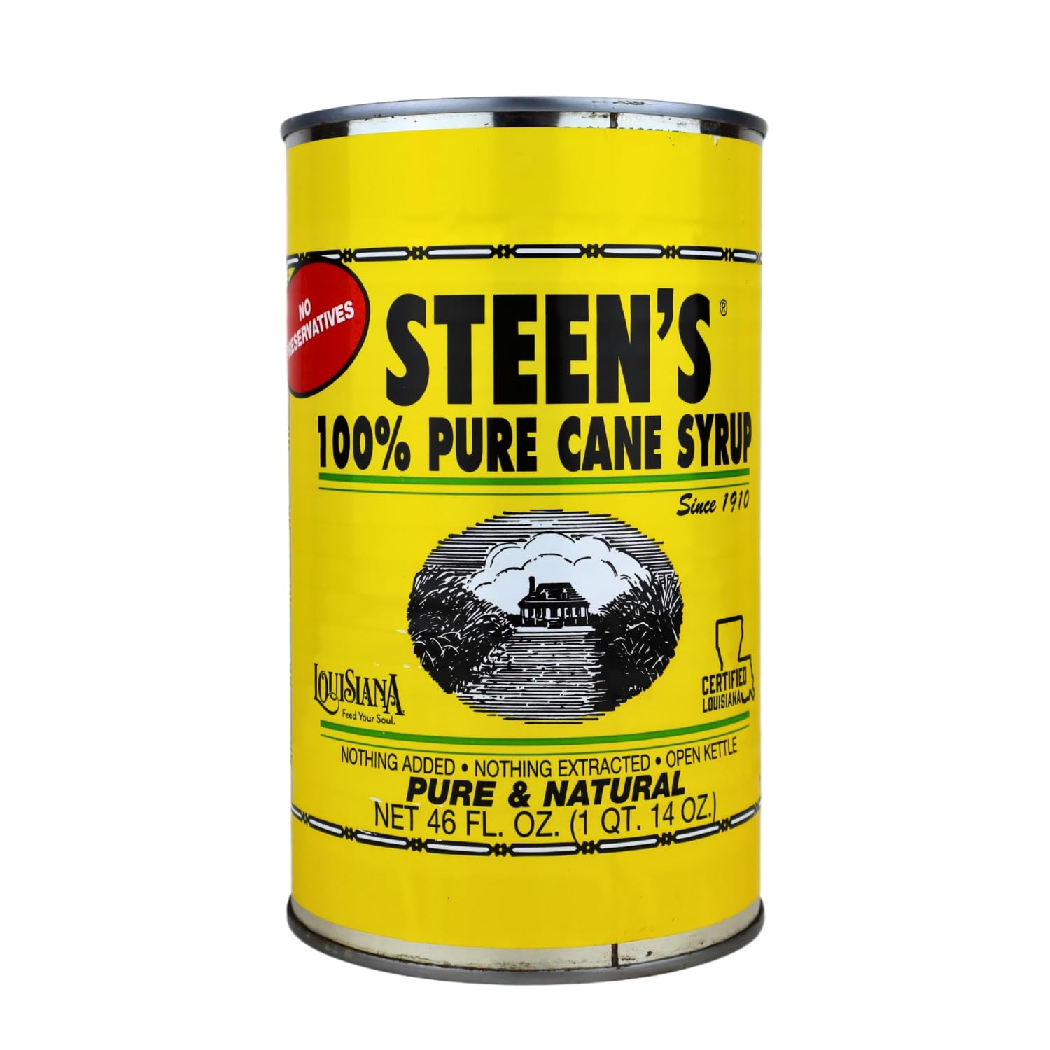 Amazon.com : Steen's 100% Pure Cane Syrup 46oz Can- Louisiana's