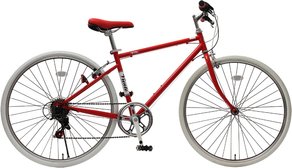 自転車（クロスバイク・Viento：赤）】