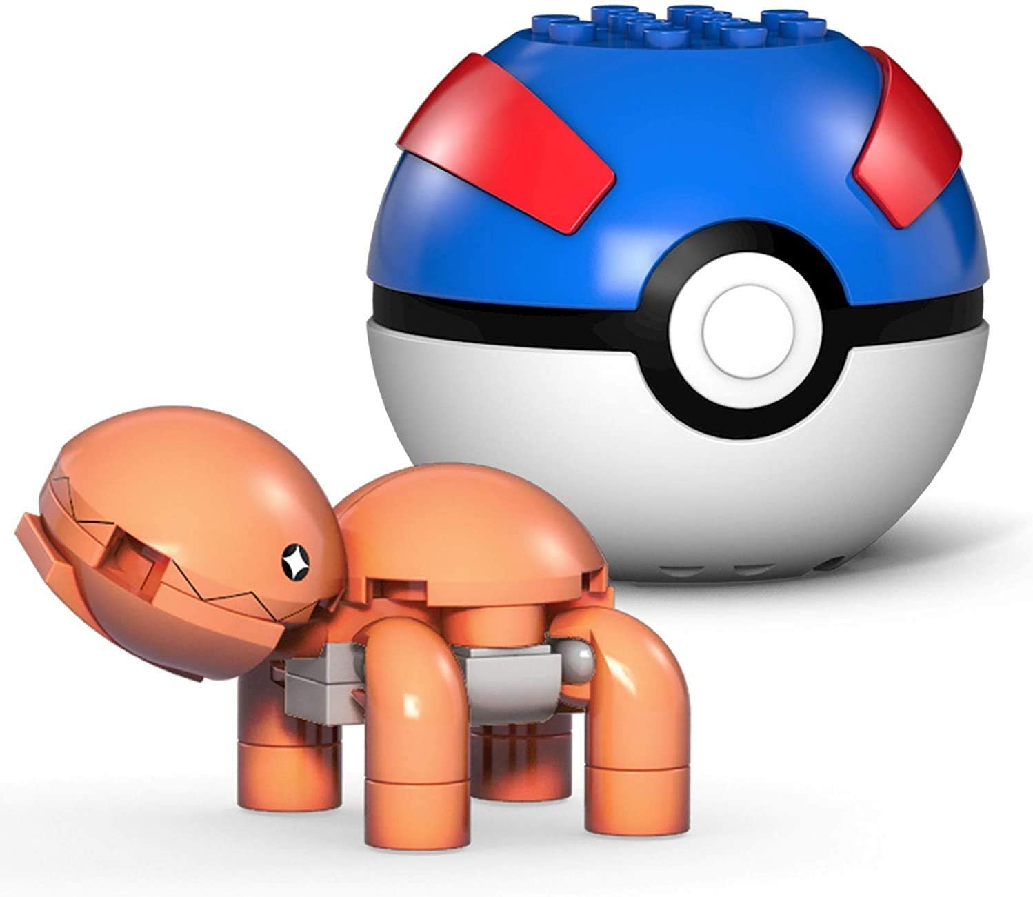 Mega Construx Pokemon Trapinch Construction Set with Character Figures, Building Toys for Kids (24 Pieces)