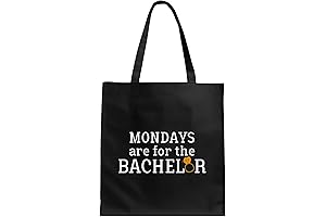 Bachelor Fans Gift Idea Funny Greetings Black Multicolor Canvas Tote Bag