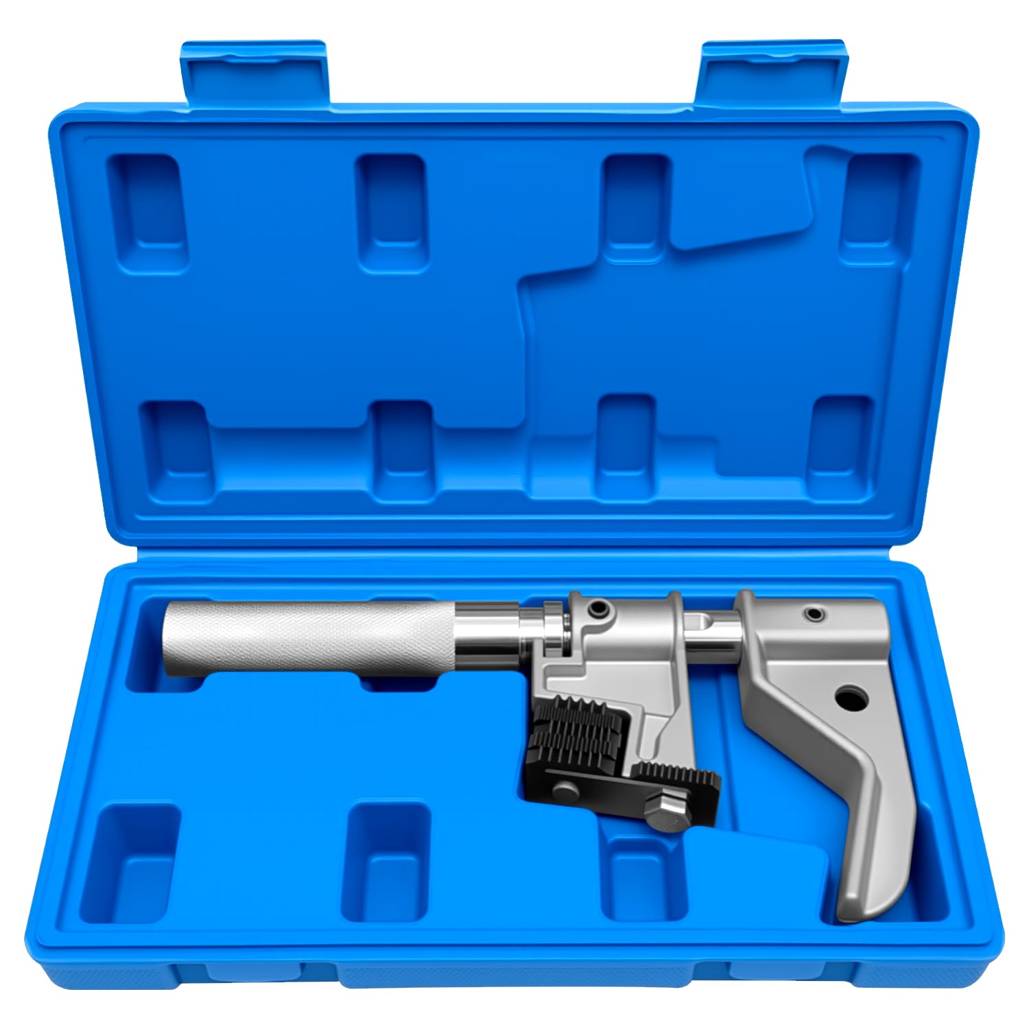 ZKTOOL Outil Universel de Réparation de Filetage Externe, Chasse-Filet Extérieur, Encocheuse de Filetage Externe, Outils de Réparation de Filetage Robustes, pour Diamètre Extérieur de 1-1/4" à 5"