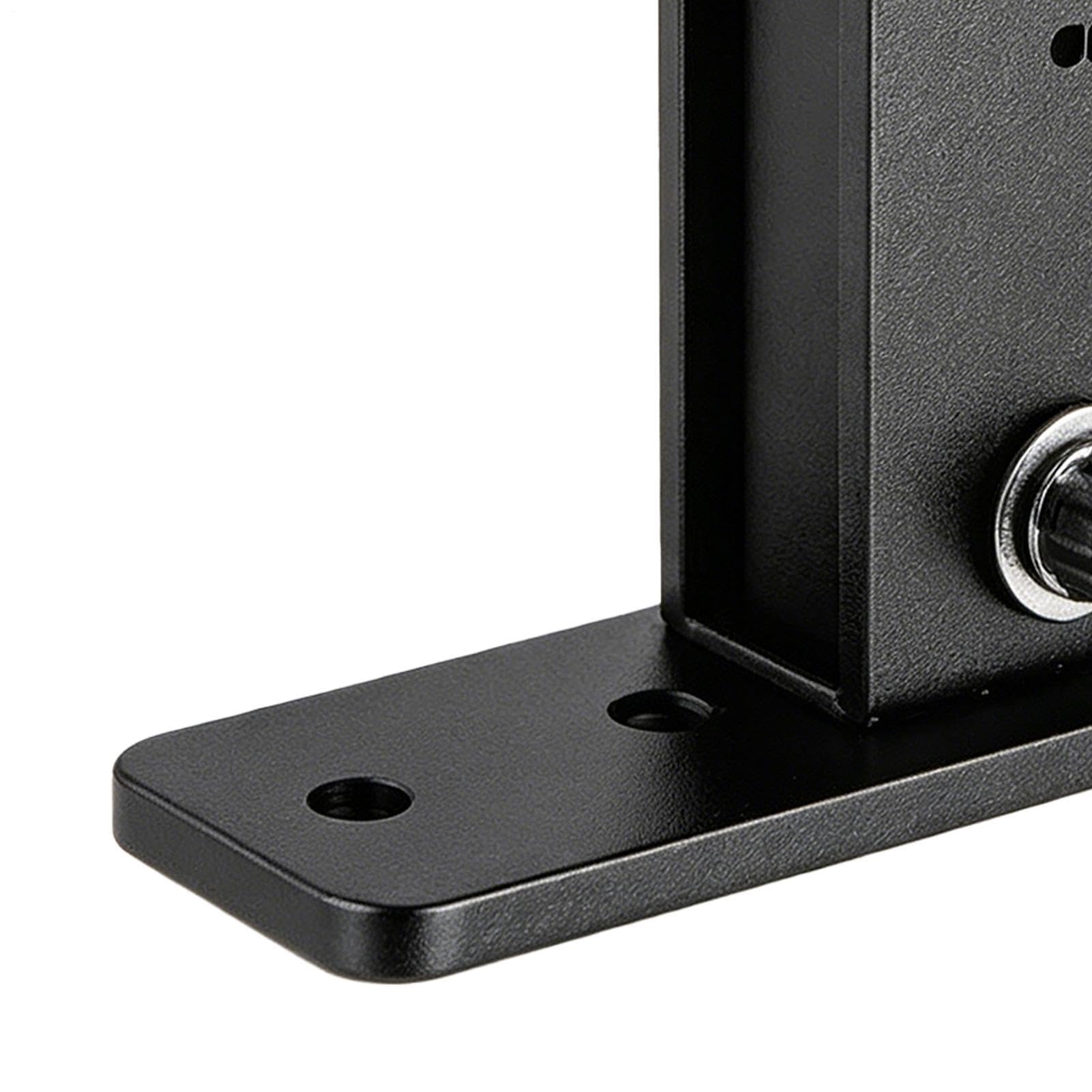 Supporti per tetto regolabili, supporto di sicurezza, supporto di rinforzo da 9,8 x 3,54 x 9,05 pollici con acciaio robusto, materiale di fissaggio in metallo, supporto per struttura con design re