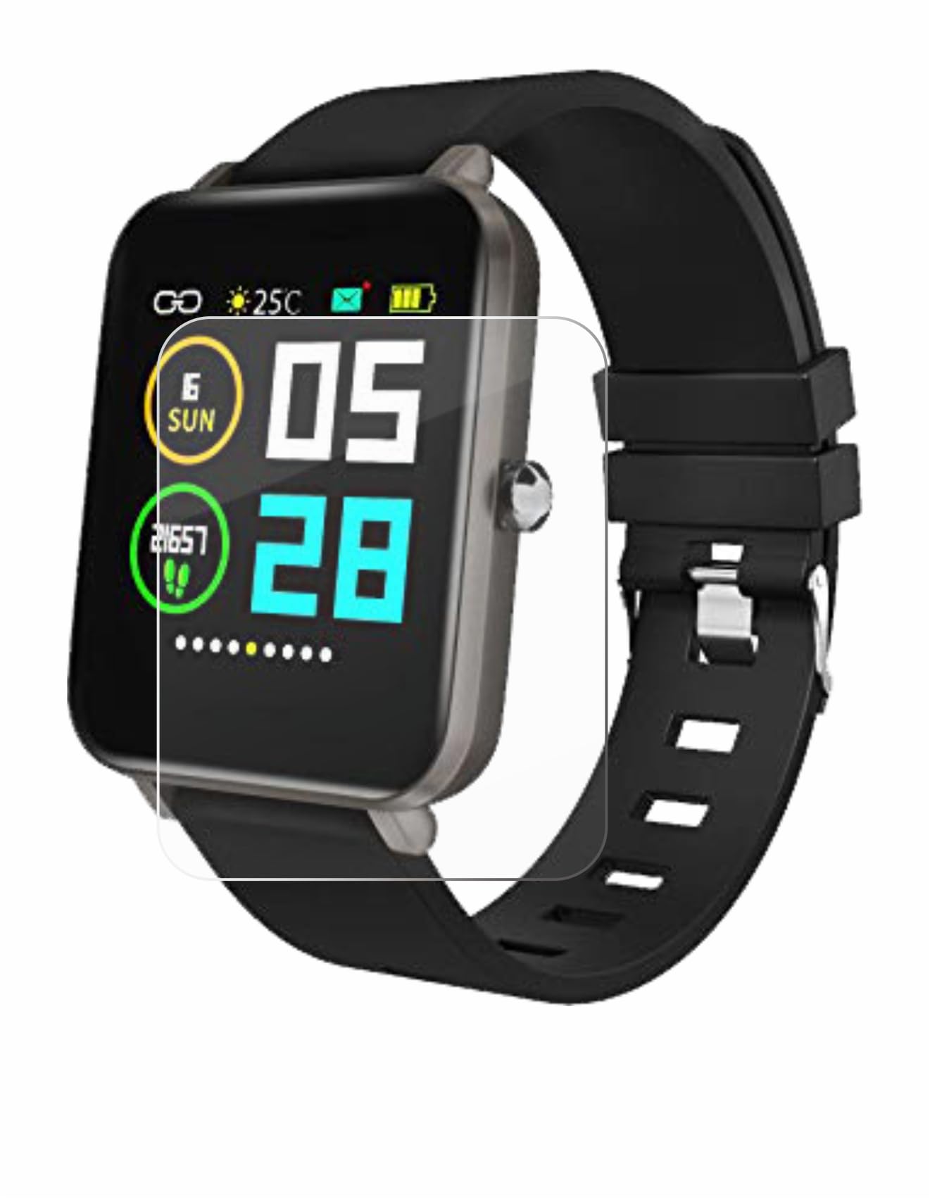 Pellicola Samsung A05s Avizar Vetro Temperato 9H - Anti-Graffio HD