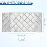 Insulated Freezer Cover 39"x28" - Waterproof Refrigerator Covers Sunshade Protector Insulation Blanket with Aluminum Foil and Magnet for Chest Freezer/Cold Storage/Beverage Cooler