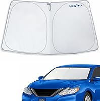 Vista 44 de Goodyear Parasol plegable para parabrisas Ford Edge 2015-2024, accesorios de automóvil, cubierta de parasol, parasol para parabrisas de automóvil
