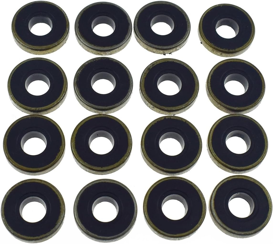 1 PC 10PCS 16PCS Engine Valve Cover Bolt O-Ring Grommet for LUS GS400 LS430 JG18825 9021007004 90210-07001(10 PCS)